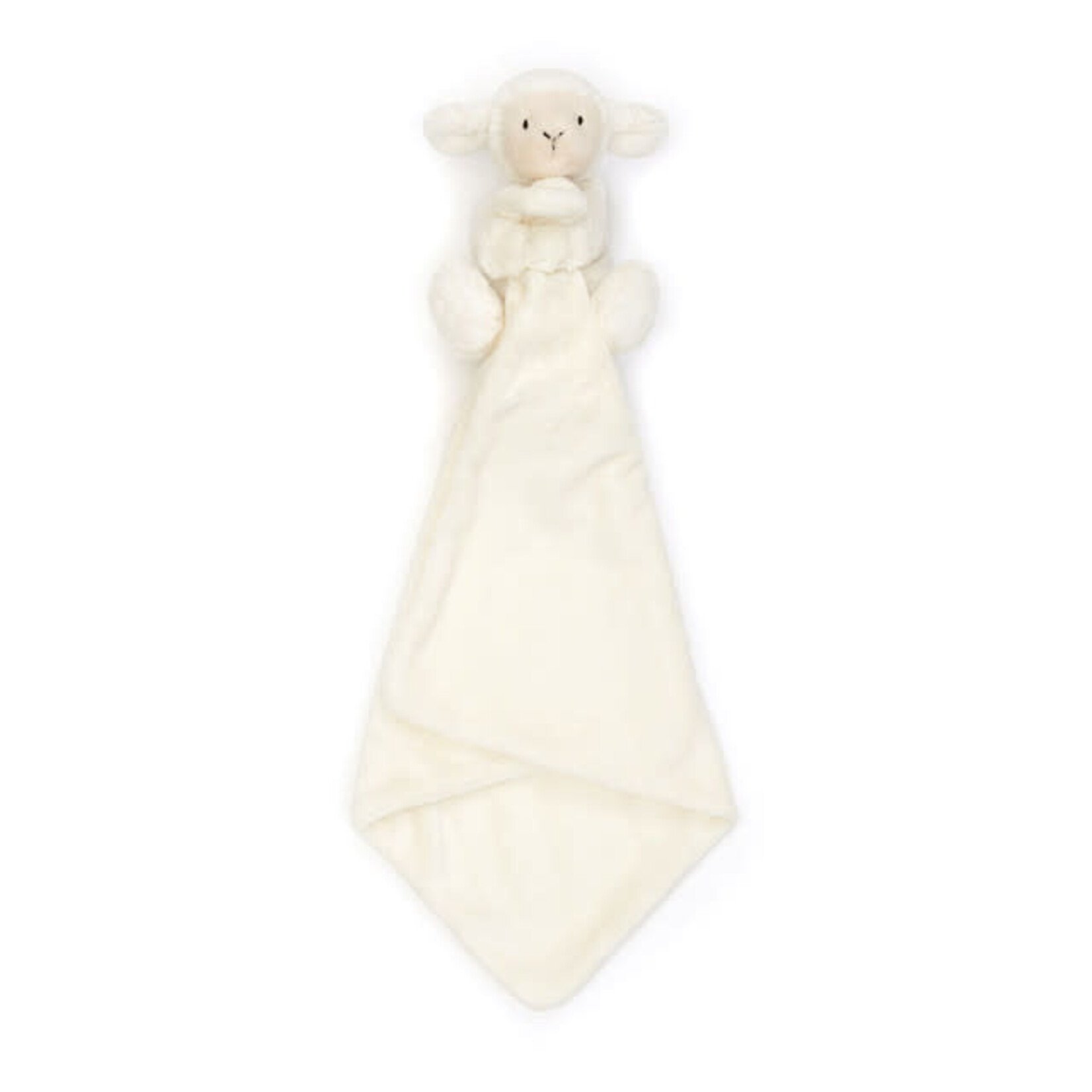 Jellycat JELLYCAT - Agneau en peluche avec sa doudou 'Bashful Lamb Soother'