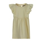 Creamie CREAMIE - Light yellow tunic with ruffle sleeves