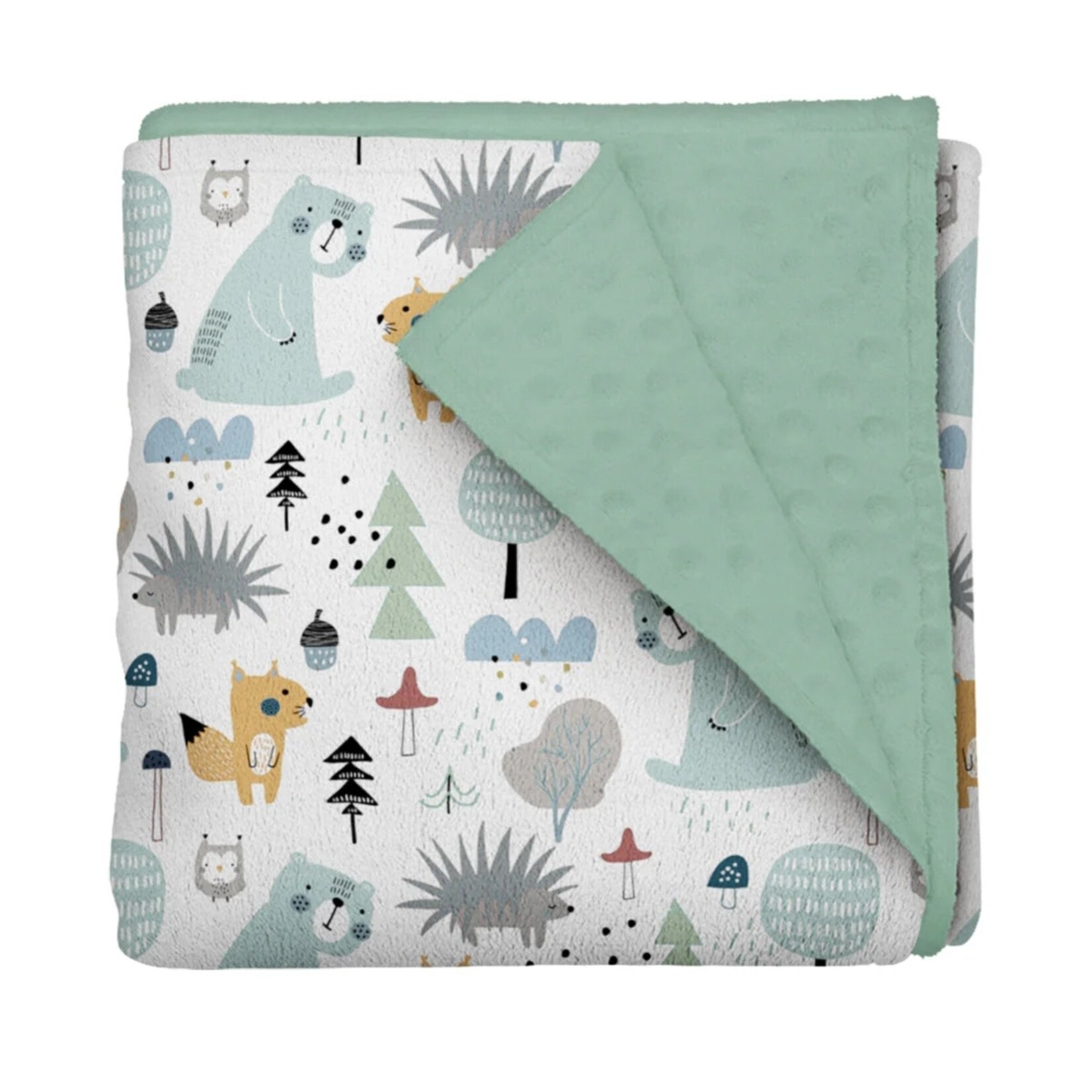 Olé Hop - Couverture de Minky - Forêt confetti