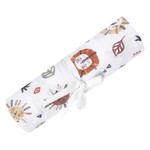 Perlimpinpin PERLIMPINPIN - Couverture de mousseline de coton 'Lions'