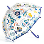 Djeco DJECO - Transparent color changing children's umbrella 'Fish'