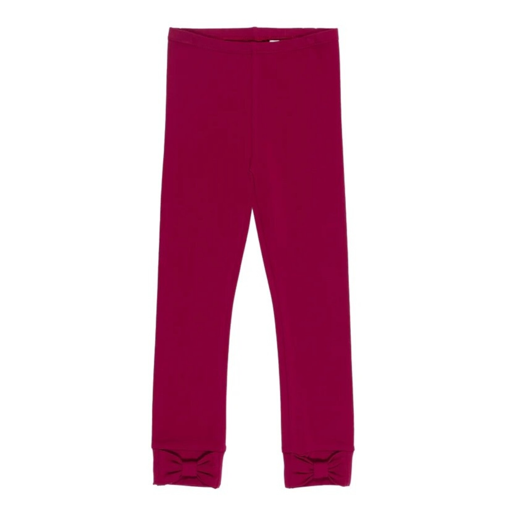 Nanö NANÖ - Magenta Leggings with Decorative Ankle Buckles 'Comme une étoile filante'