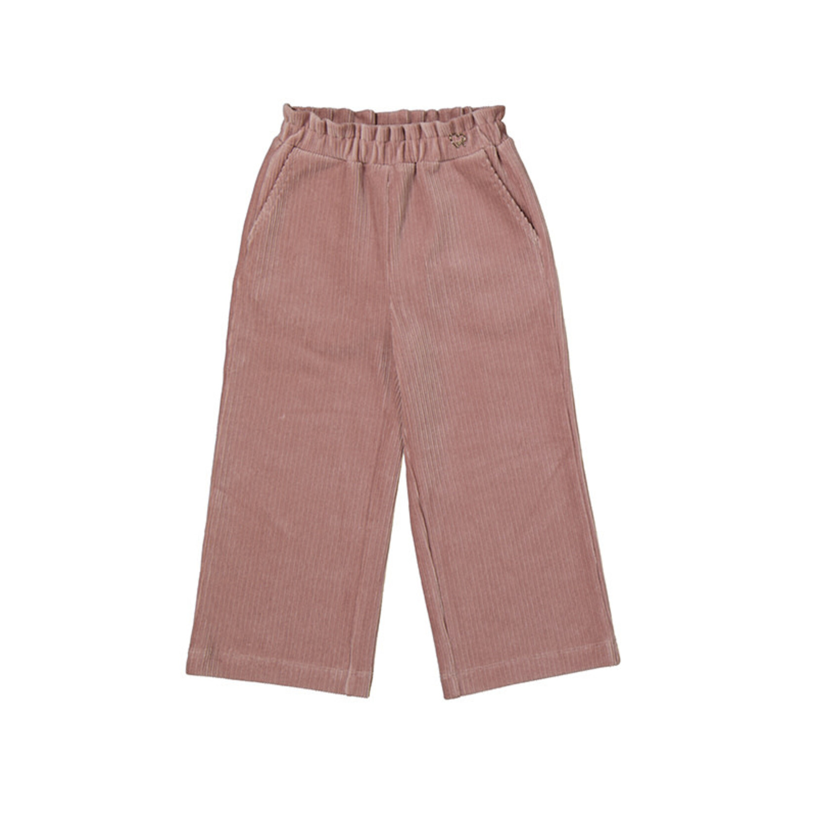 Mayoral MAYORAL - Pantalon rosé en velours cotelé à pattes larges