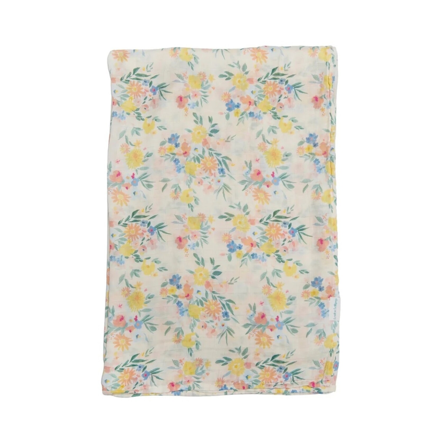 Loulou Lollipop LOULOU LOLLIPOP - Bamboo Swaddle Blanket 'Floral Bouquet'