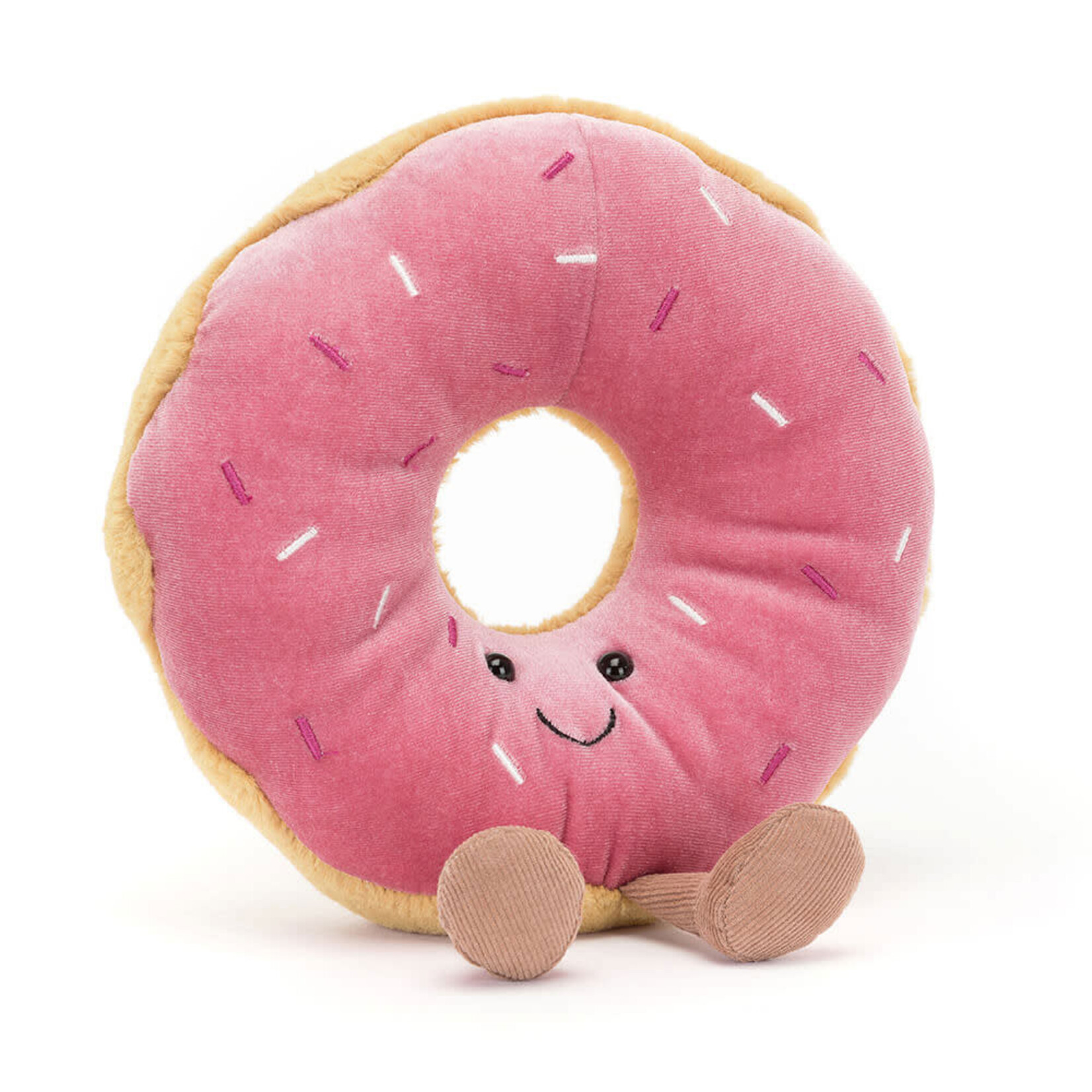 Jellycat JELLYCAT - Beigne rose en peluche 'Amuseable Donut'