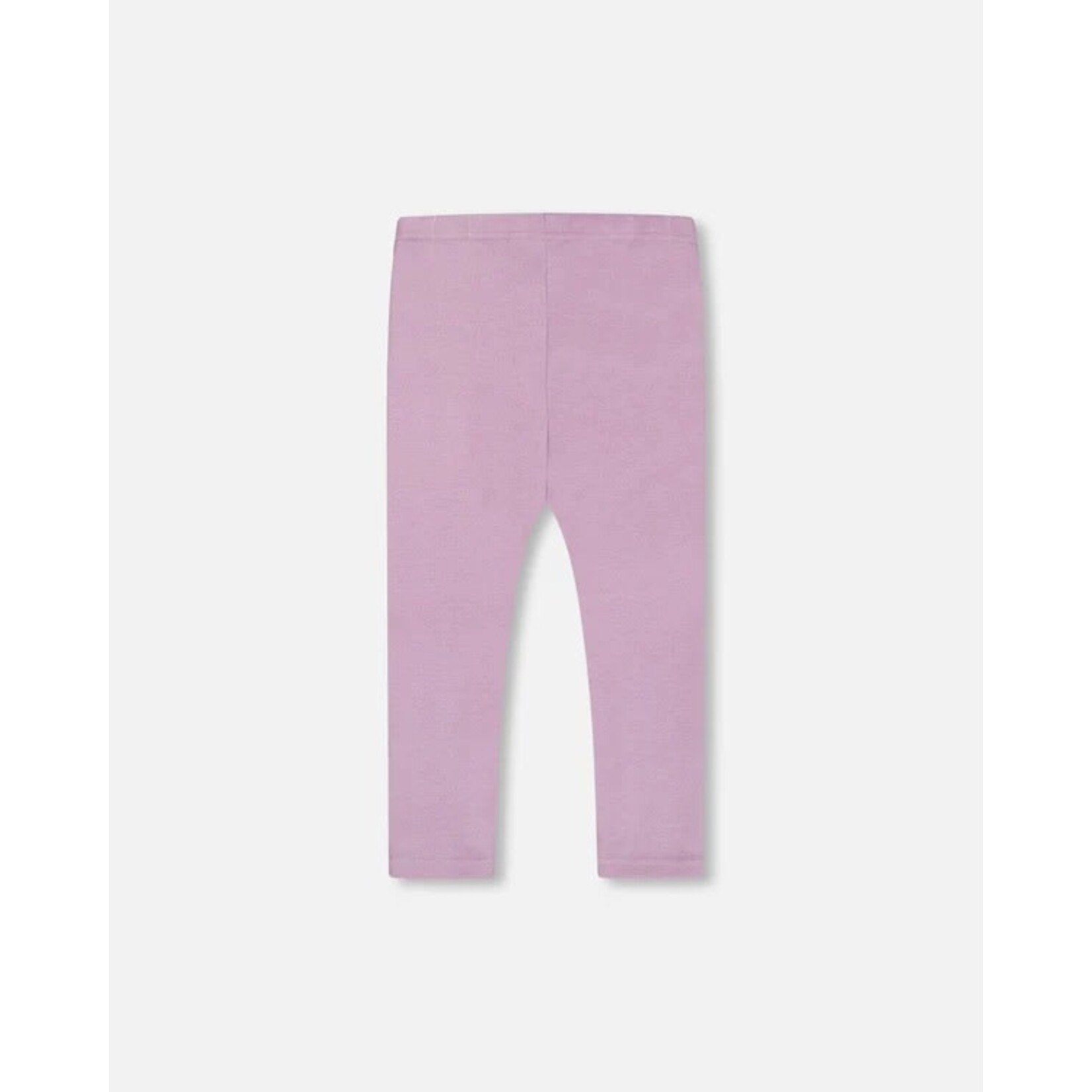 Deux par Deux DEUX PAR DEUX - Super soft lilac ribbed leggings