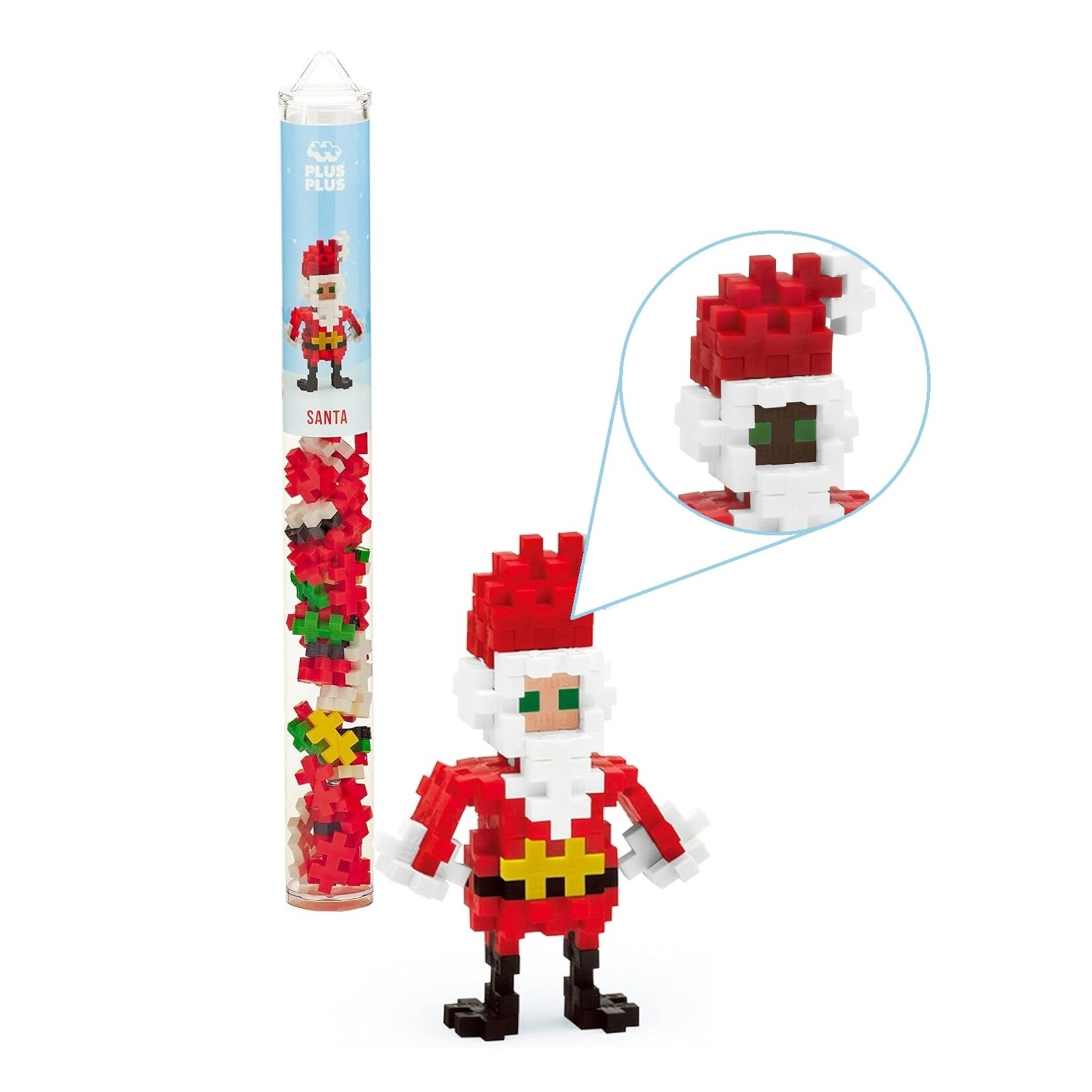 PlusPlus PLUSPLUS - Mini tube de 70 pièces - Père Noël