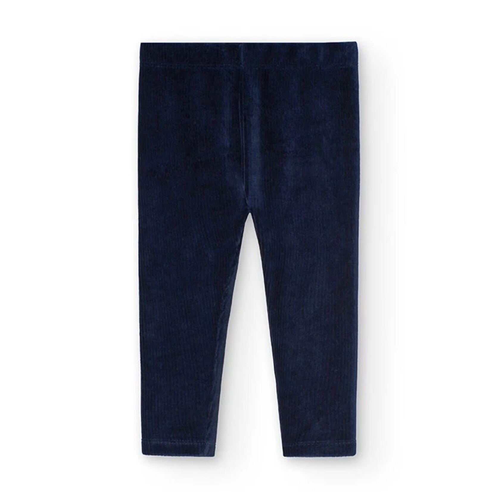 Boboli BOBOLI - Navy Blue Soft Corduroy Leggings