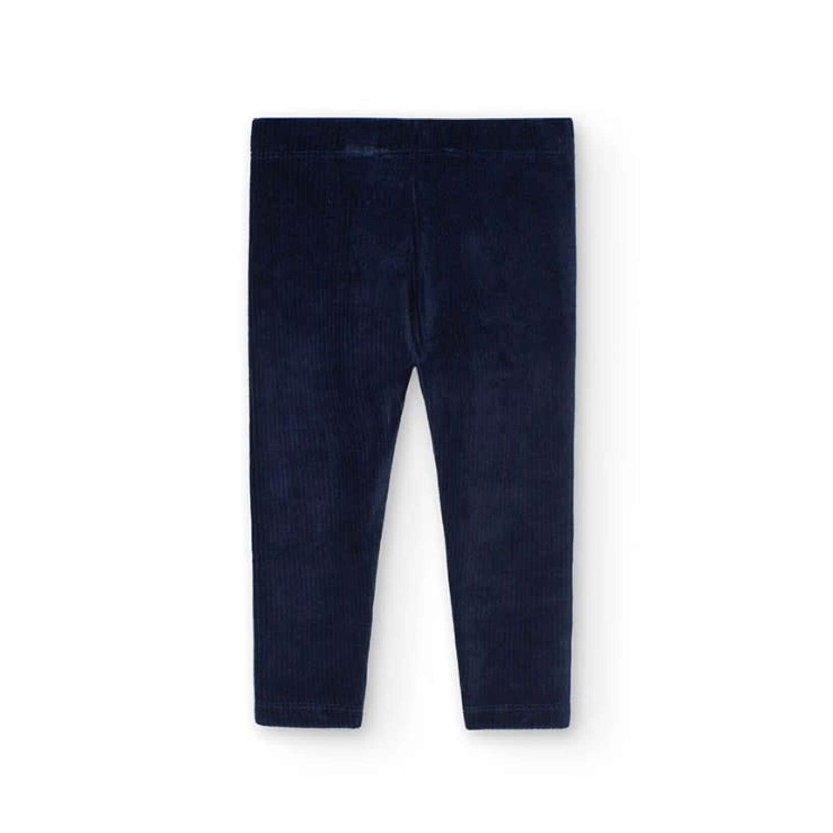 Boboli BOBOLI - Navy Blue Soft Corduroy Leggings