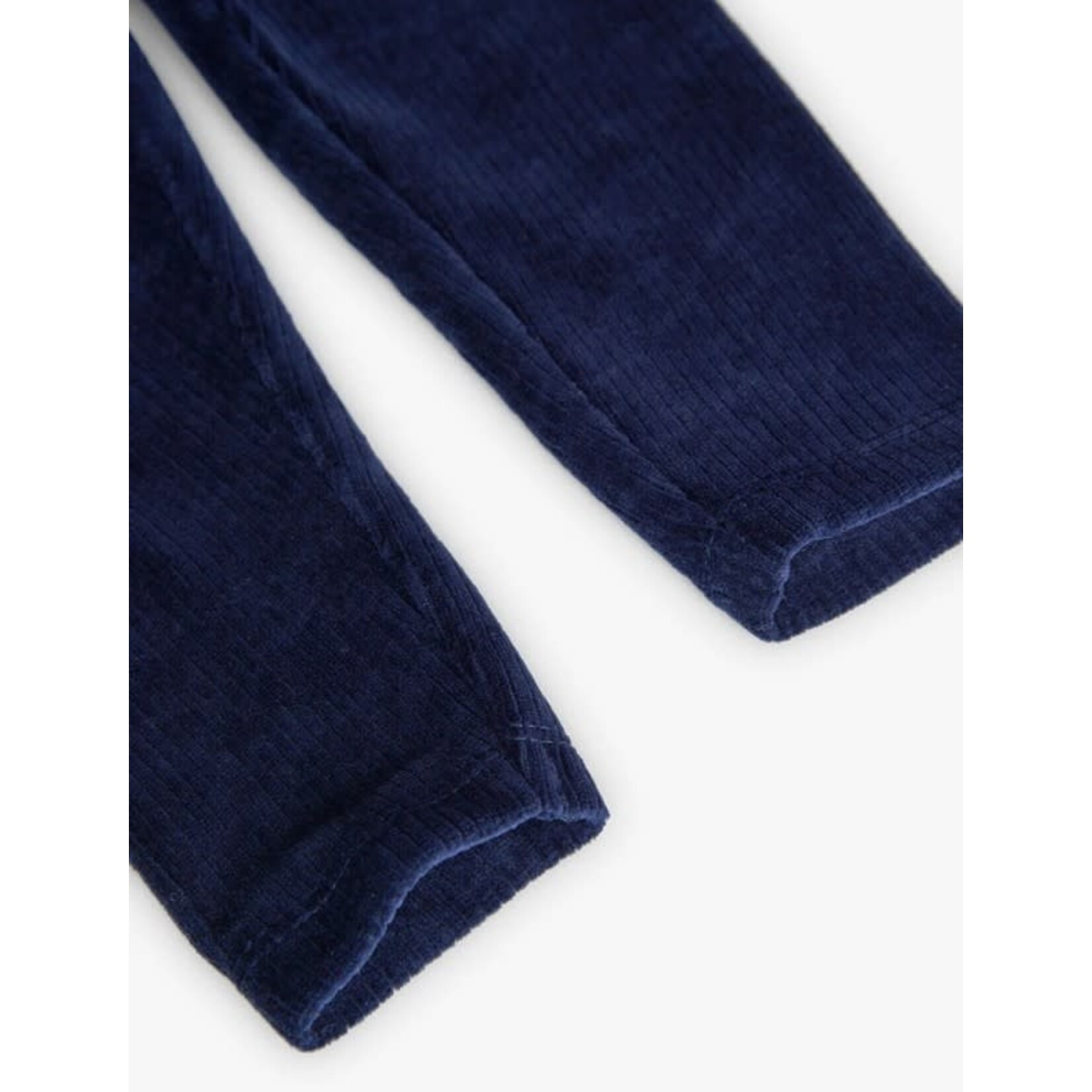 Boboli BOBOLI - Navy Blue Soft Corduroy Leggings