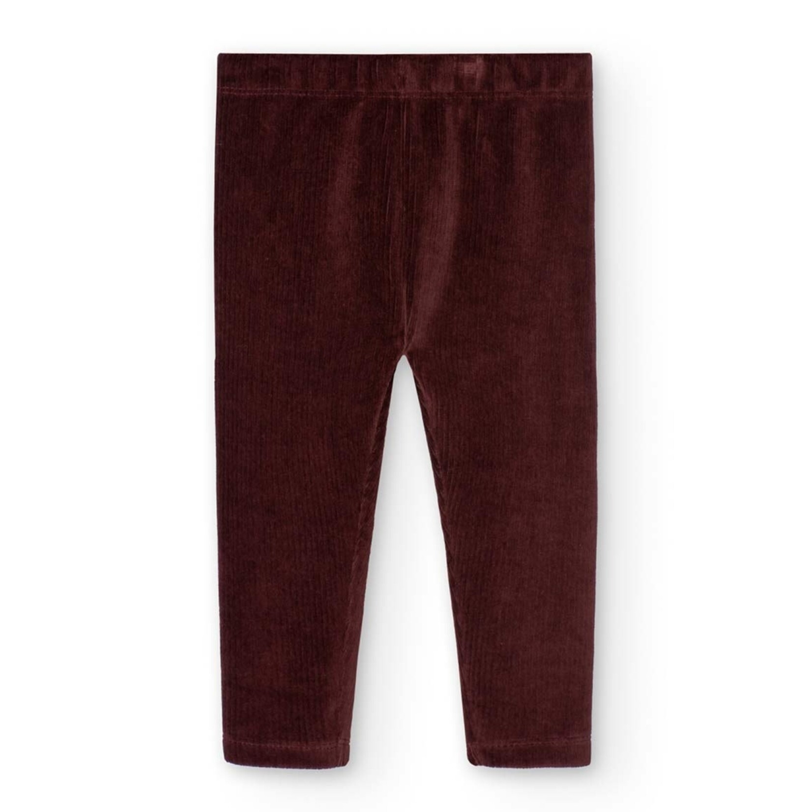 Boboli BOBOLI - Ebony Brown Soft Corduroy Leggings