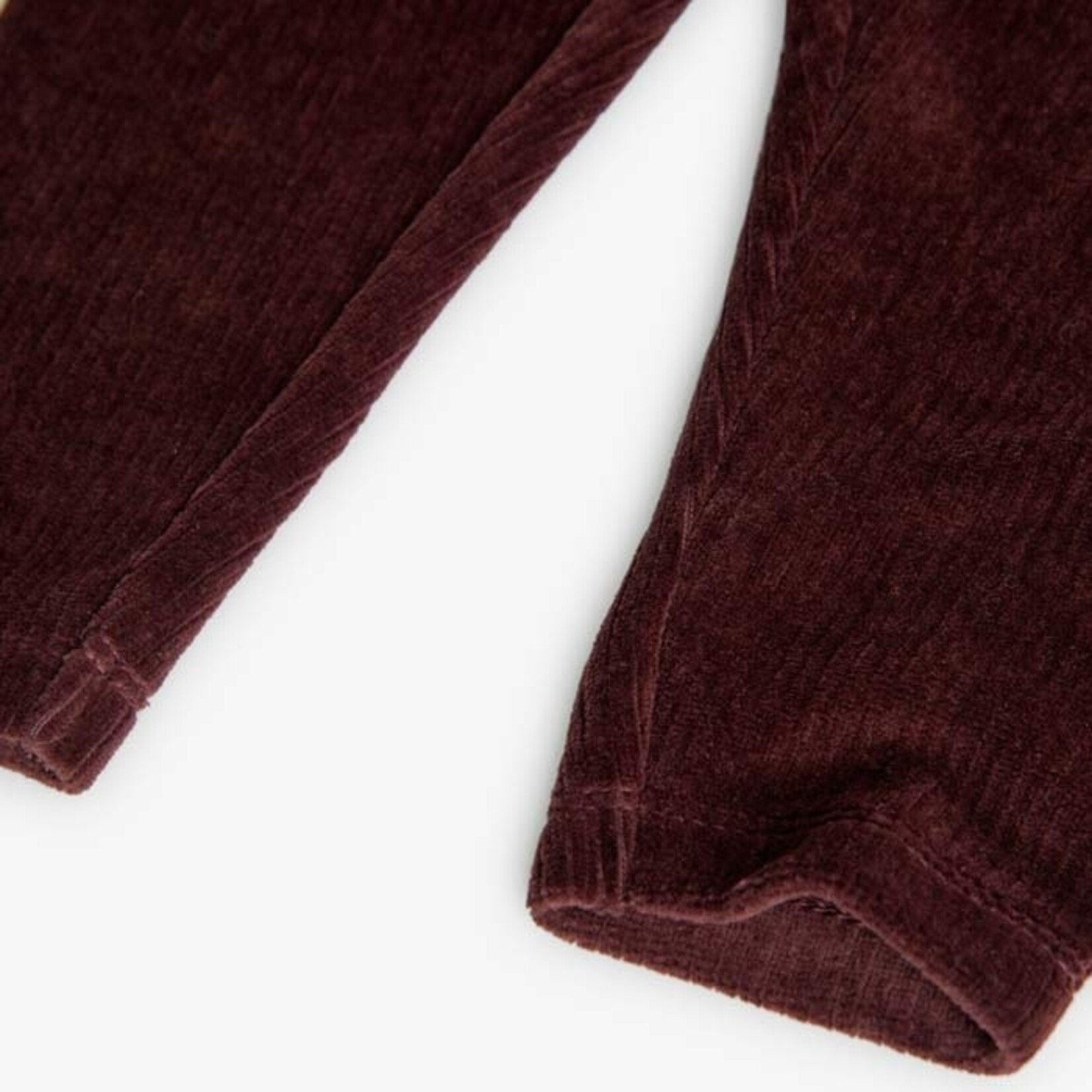 Boboli BOBOLI - Ebony Brown Soft Corduroy Leggings