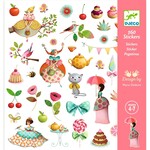 Djeco DJECO - 160 autocollants 'Thé de princesse'