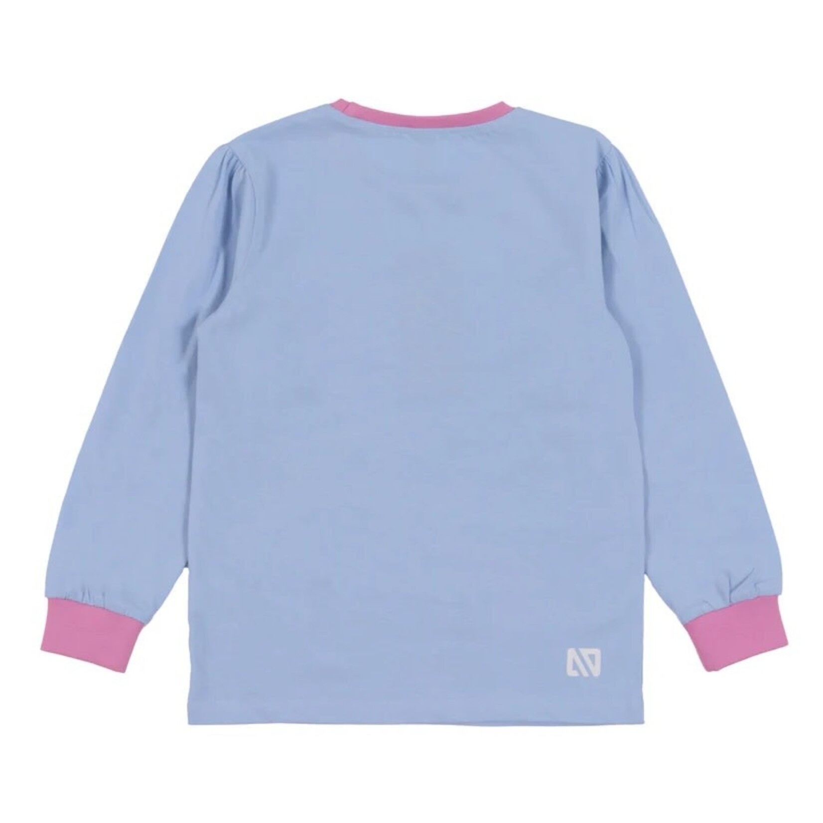 Nanö NANÖ - Ensemble pyjama bleu pâle et rose avec imprimé d'une ballerine en hiver