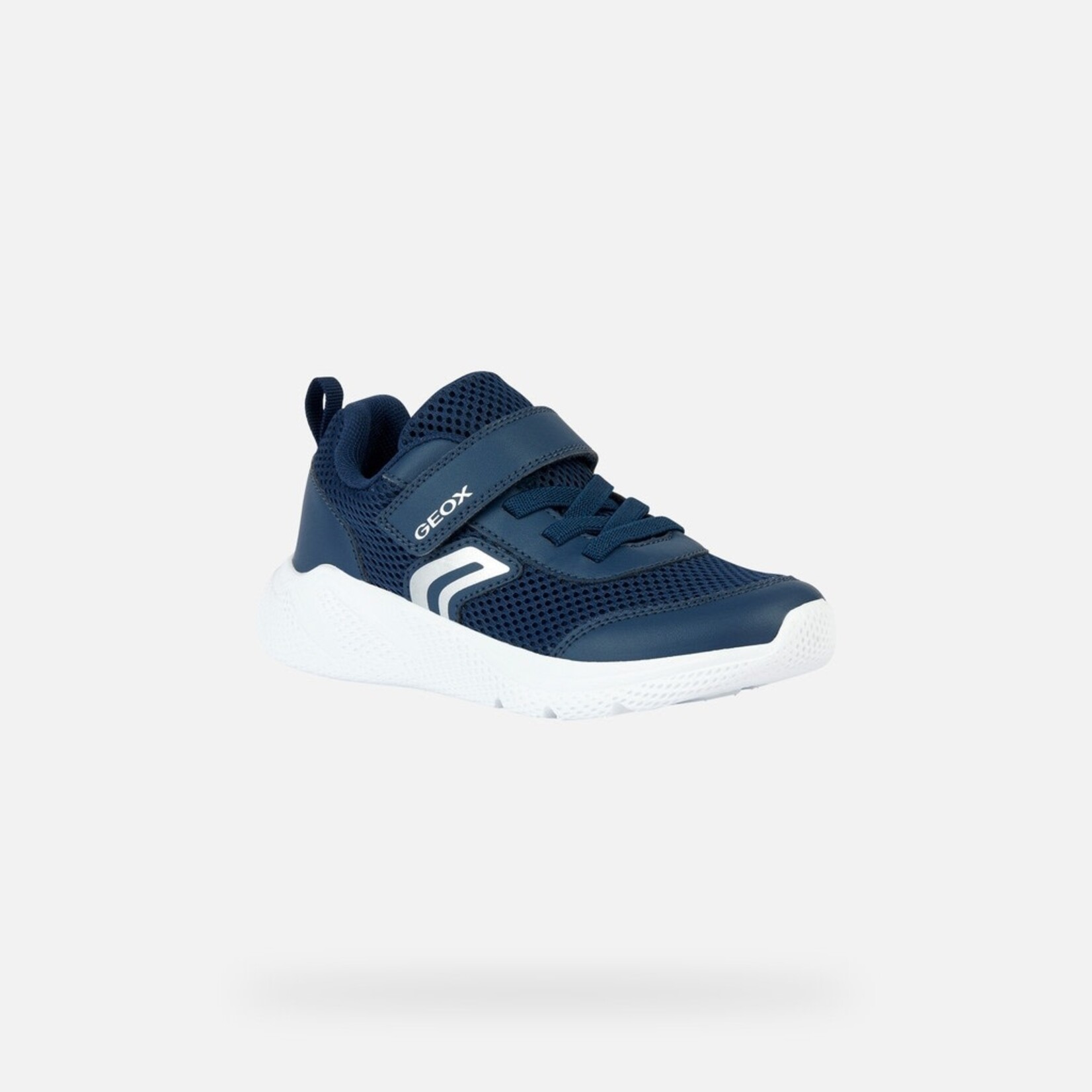 Geox GEOX - Navy Running Shoes 'Sprintye - Navy/Silver'