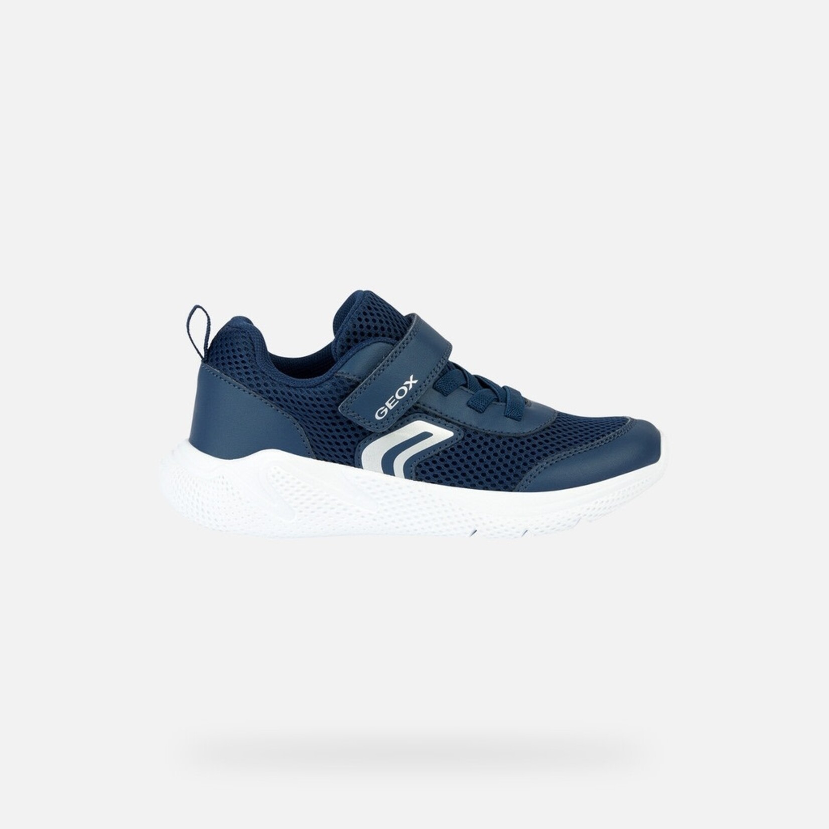 Geox GEOX - Navy Running Shoes 'Sprintye - Navy/Silver'