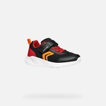 Geox GEOX - Chaussures de sport noir 'Sprintye - Noir/Rouge'