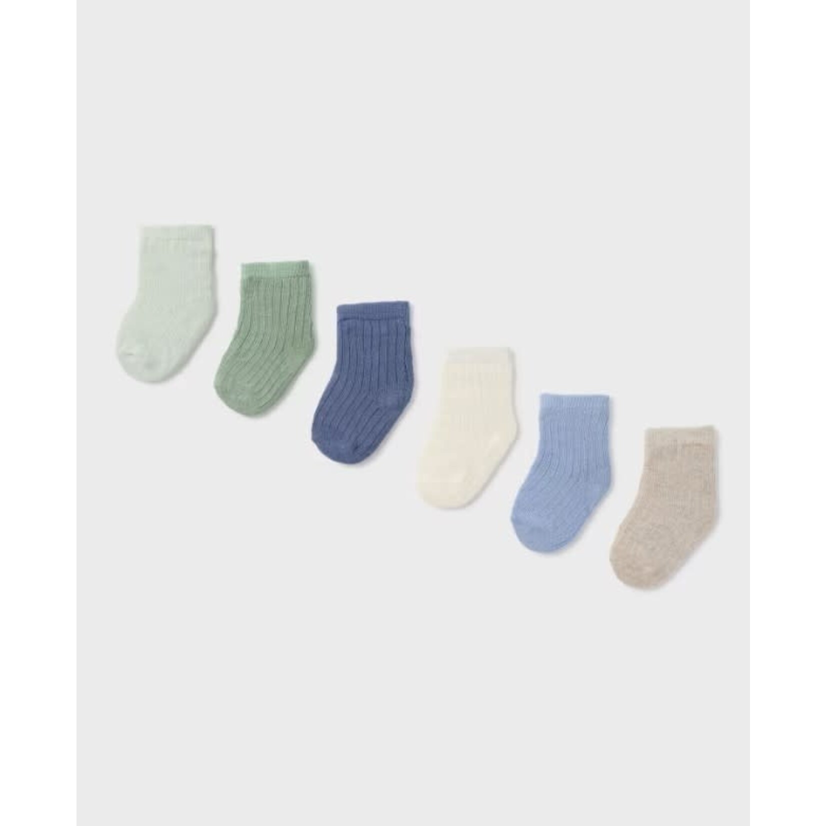 Mayoral MAYORAL - Lot de 6 paires de chaussettes pour bébé 'Ecume de mer'