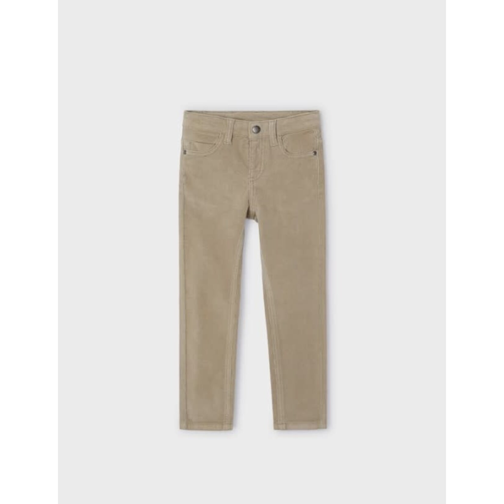 Mayoral MAYORAL - Sand velvet ribbed pants