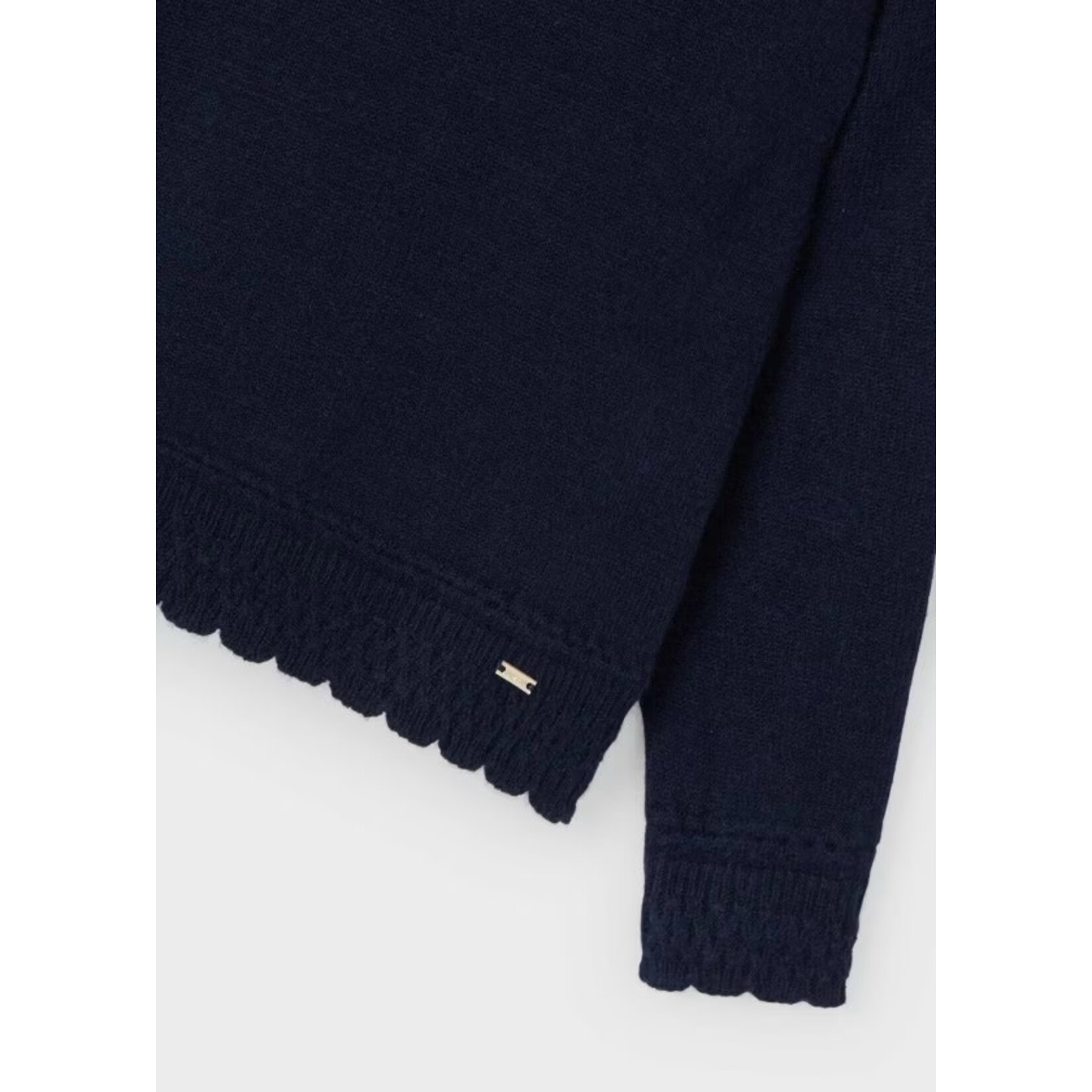 Mayoral MAYORAL - Plain dark navy knit sweater