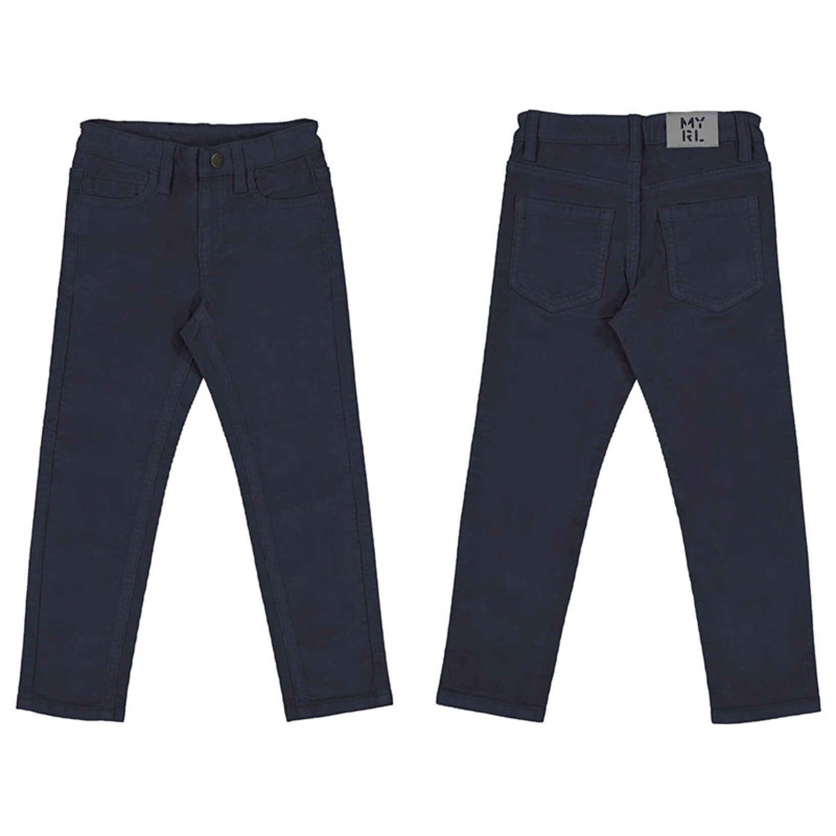 Mayoral MAYORAL - Navy corduroy ribbed pants