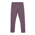 Minymo MINYMO - Lilac lined leggings with ankle effect