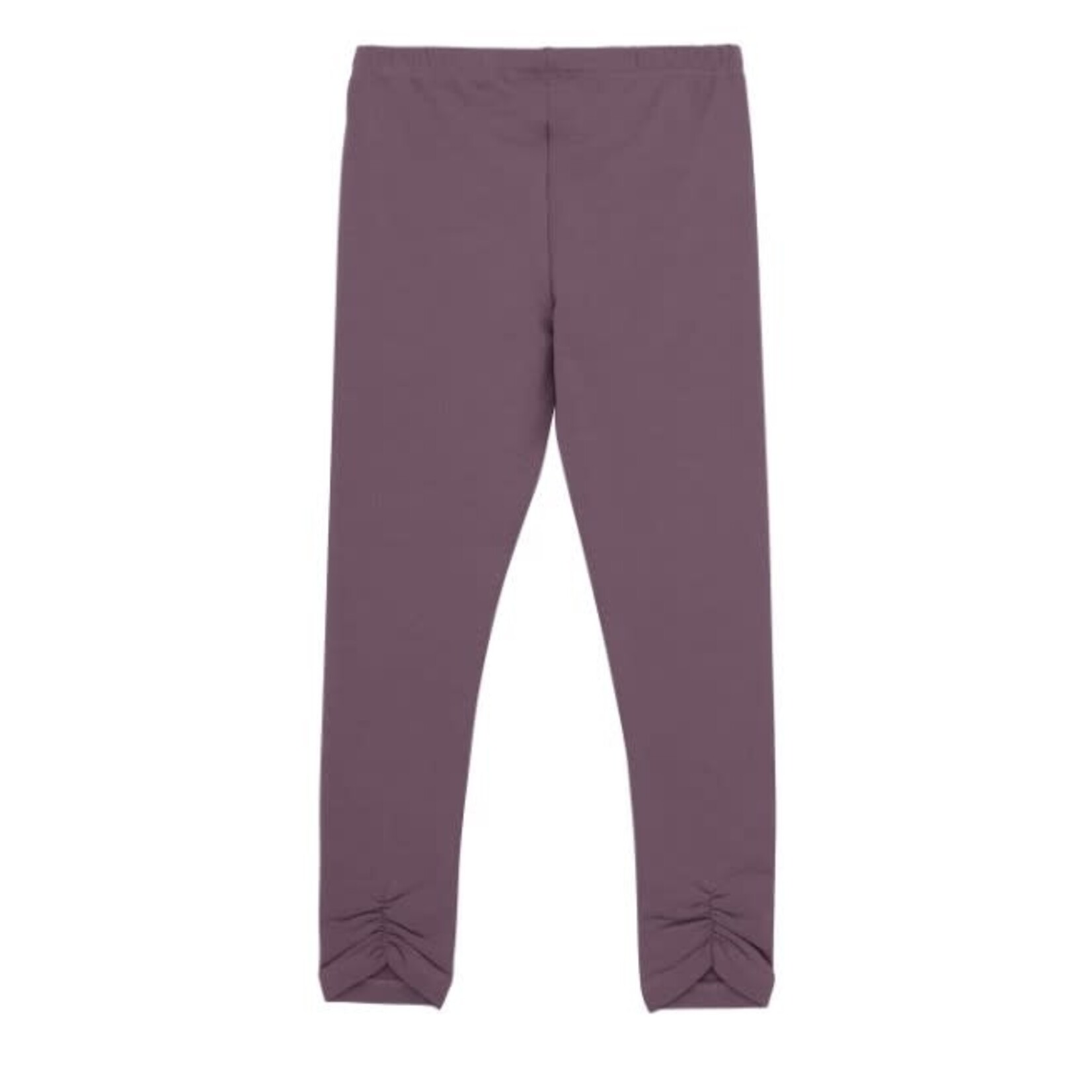 Minymo MINYMO - Lilac lined leggings with ankle effect