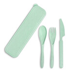 GEOCAN GEOCAN (Execo) - 3-piece biodegradable utensil set (fork, knife and spoon)