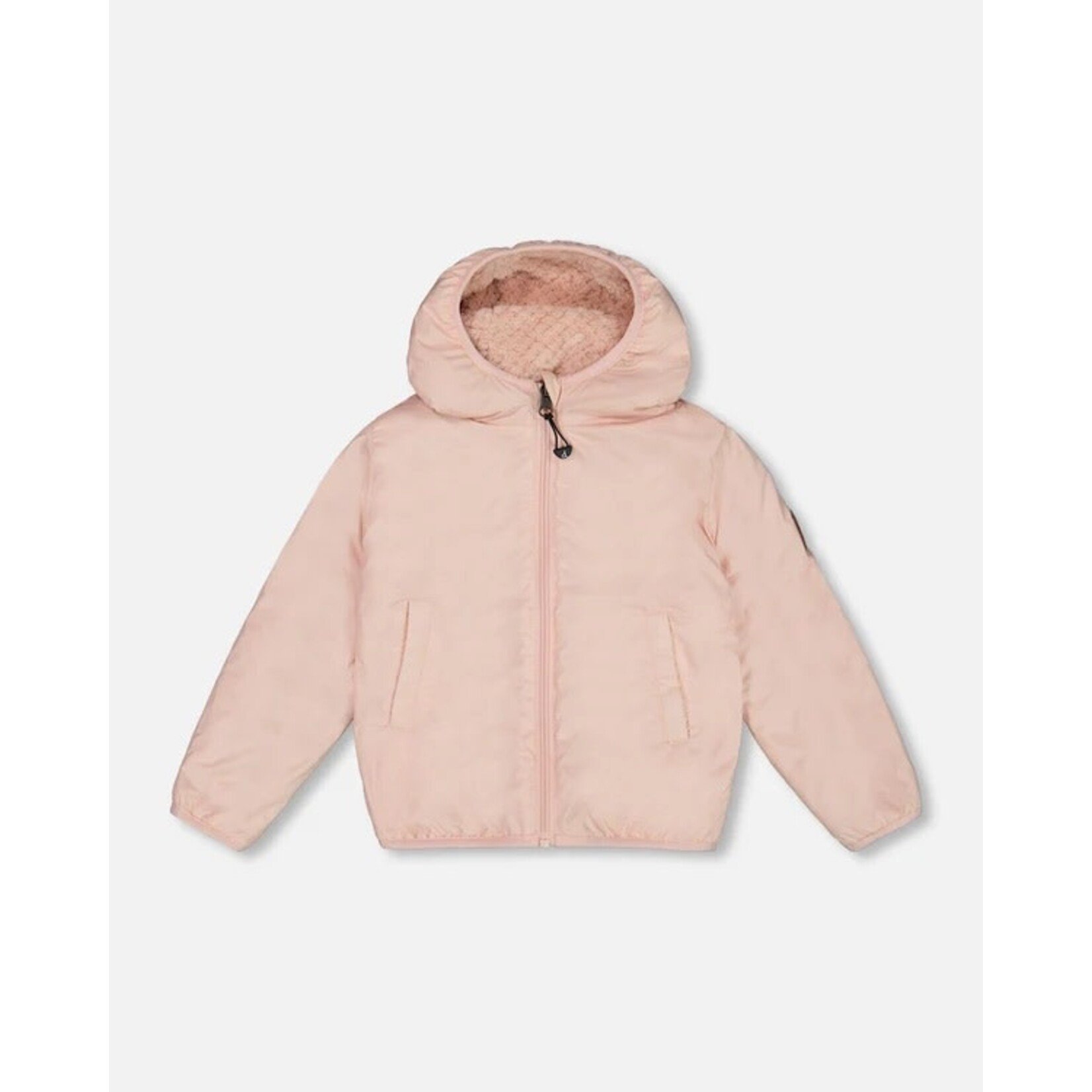 Deux par Deux DEUX PAR DEUX - Reversible Plush Pink Jacket