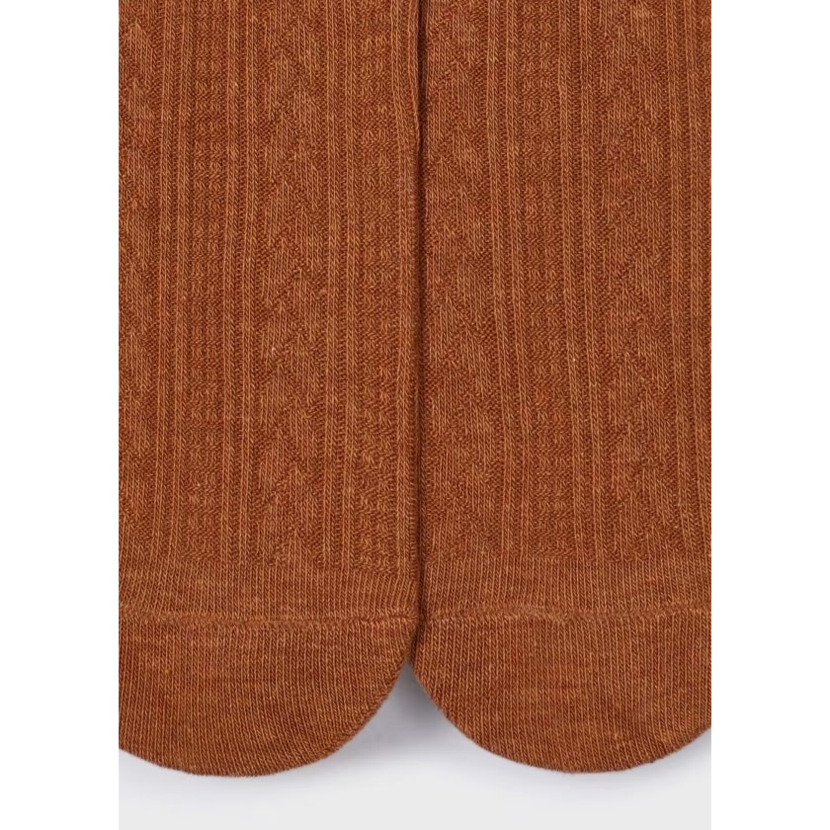 Mayoral MAYORAL - Plain caramel tights with knit effect