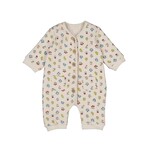 Mayoral MAYORAL - Barboteuse crème avec motif fleuri coloré