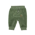 Mayoral MAYORAL - Pantalon long vert en velours côtelé avec cordon ajustable