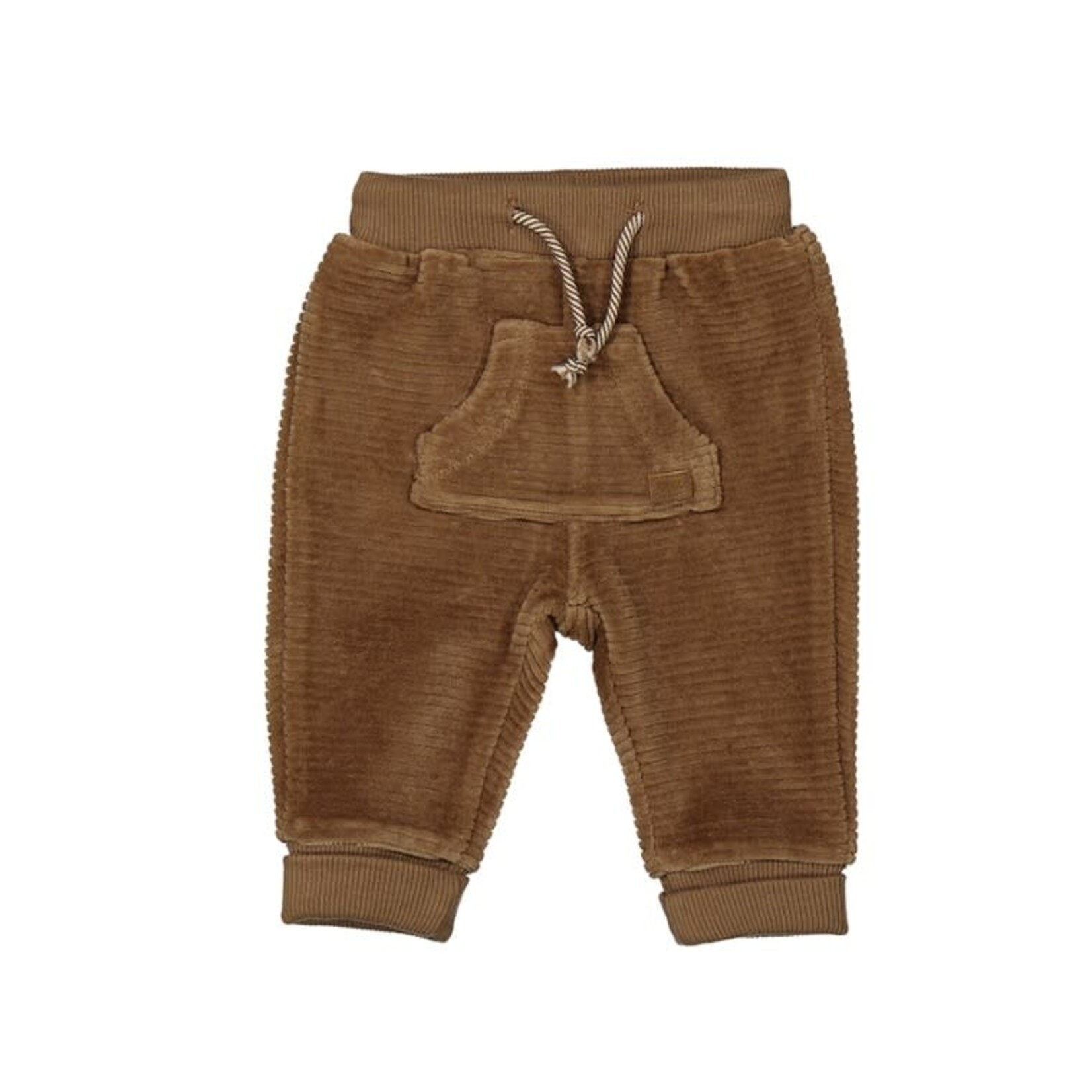 Mayoral MAYORAL - Brown corduroy long pants with adjustable drawstring