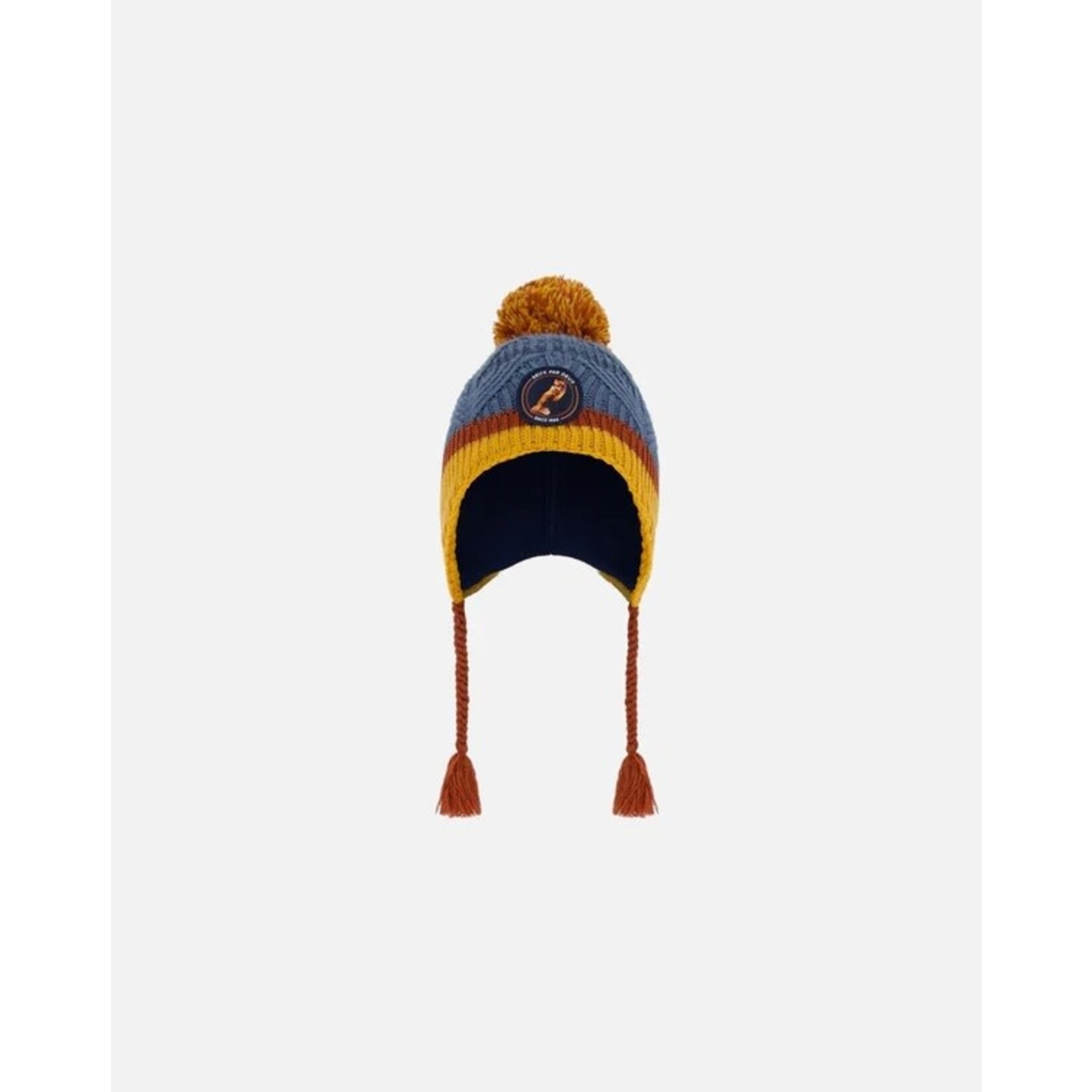 Deux par Deux DEUX PAR DEUX - Peruvian Knit Hat Gradient Navy