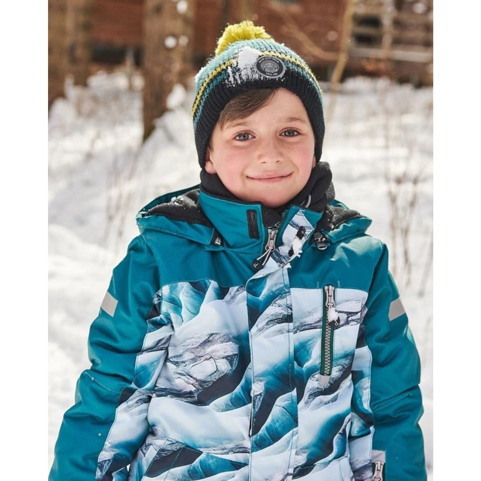 Deux par Deux DEUX PAR DEUX - Knit Hat Forest Green