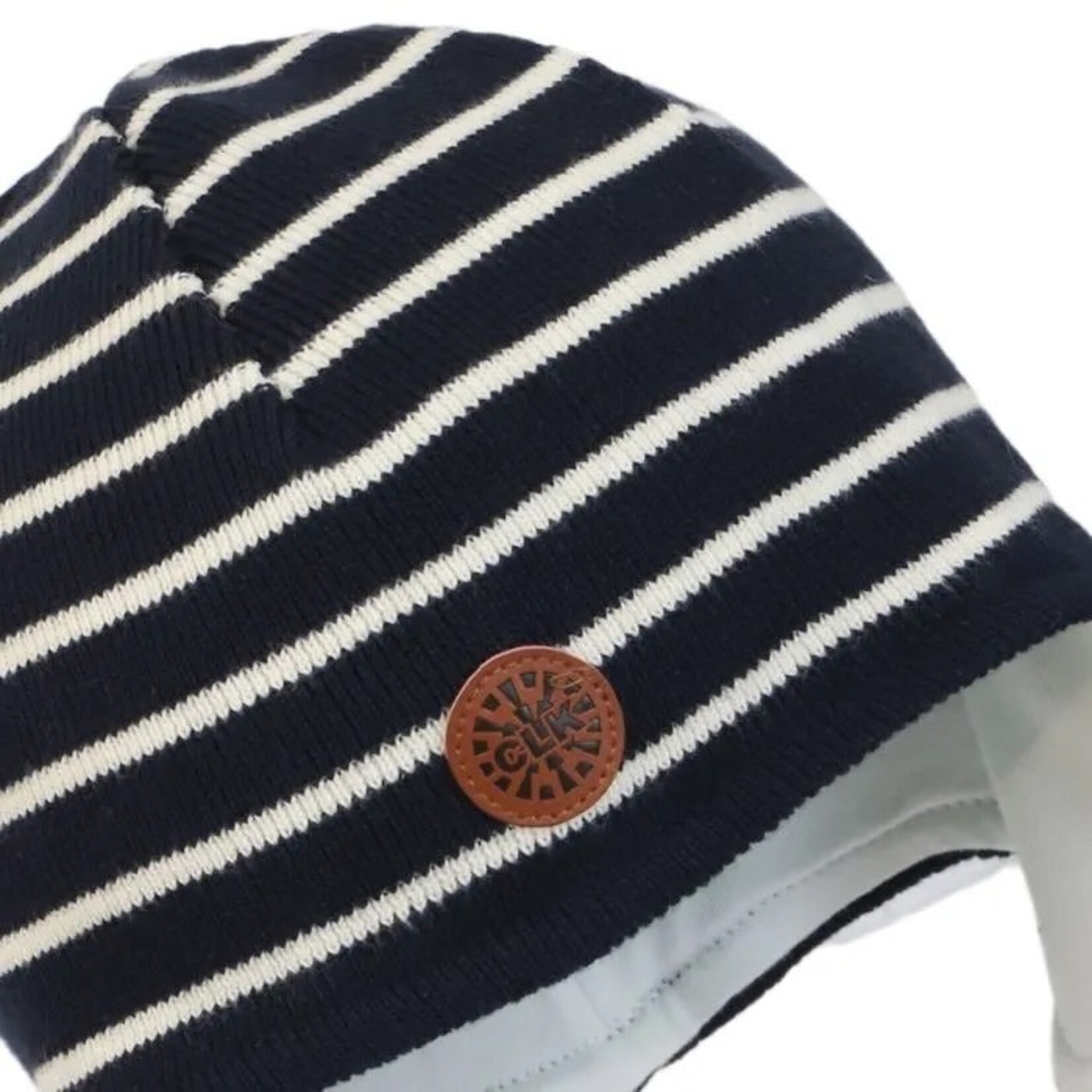 Calikids CALIKIDS - Tuque mi-saison avec cache-oreilles - Bleu marine