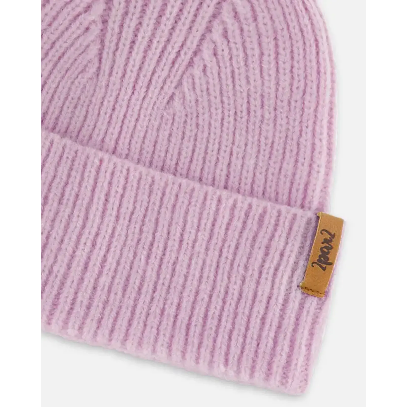 Deux par Deux DEUX PAR DEUX - Tuque en tricot mi-saison lilas
