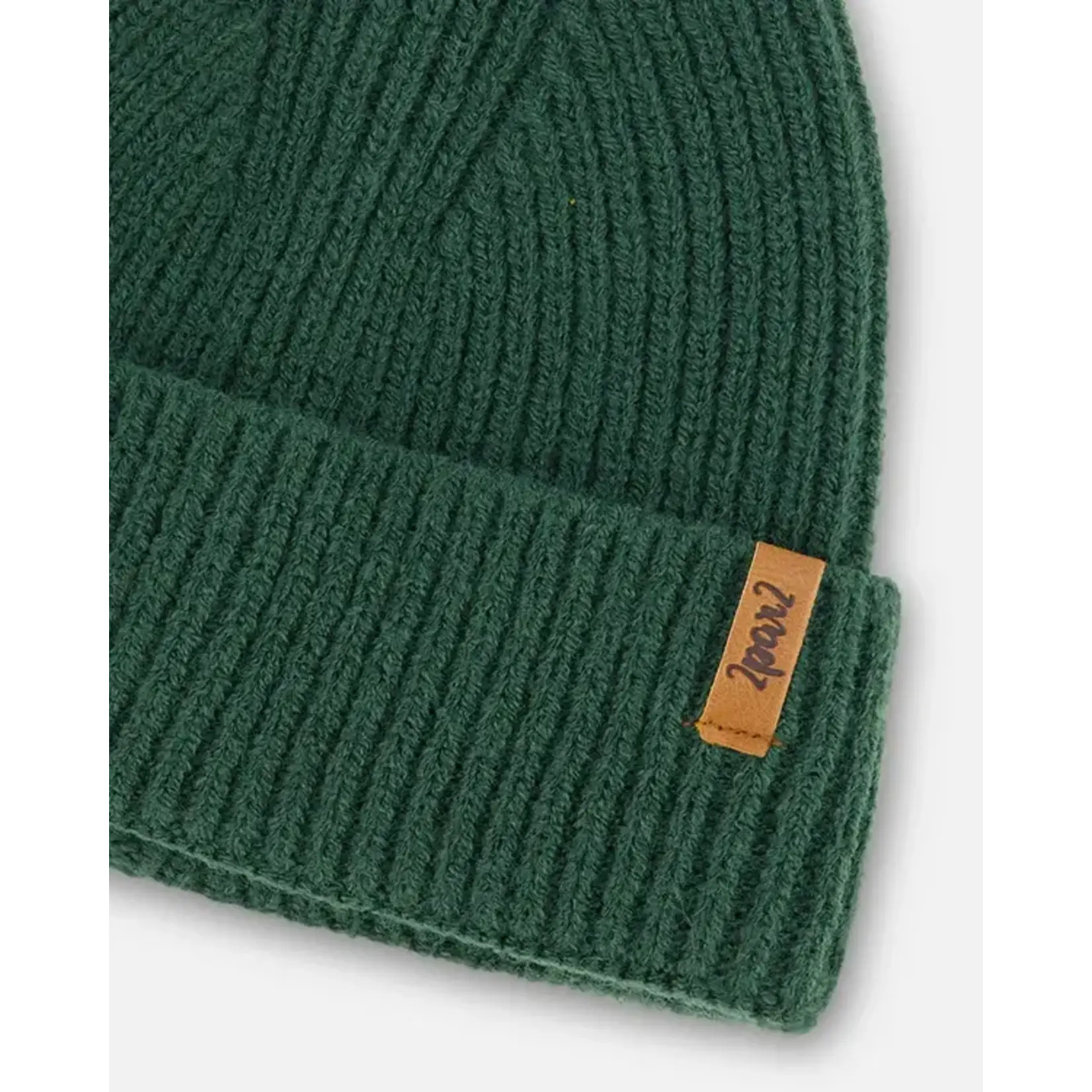 Deux par Deux DEUX PAR DEUX - Tuque en tricot mi-saison vert foret