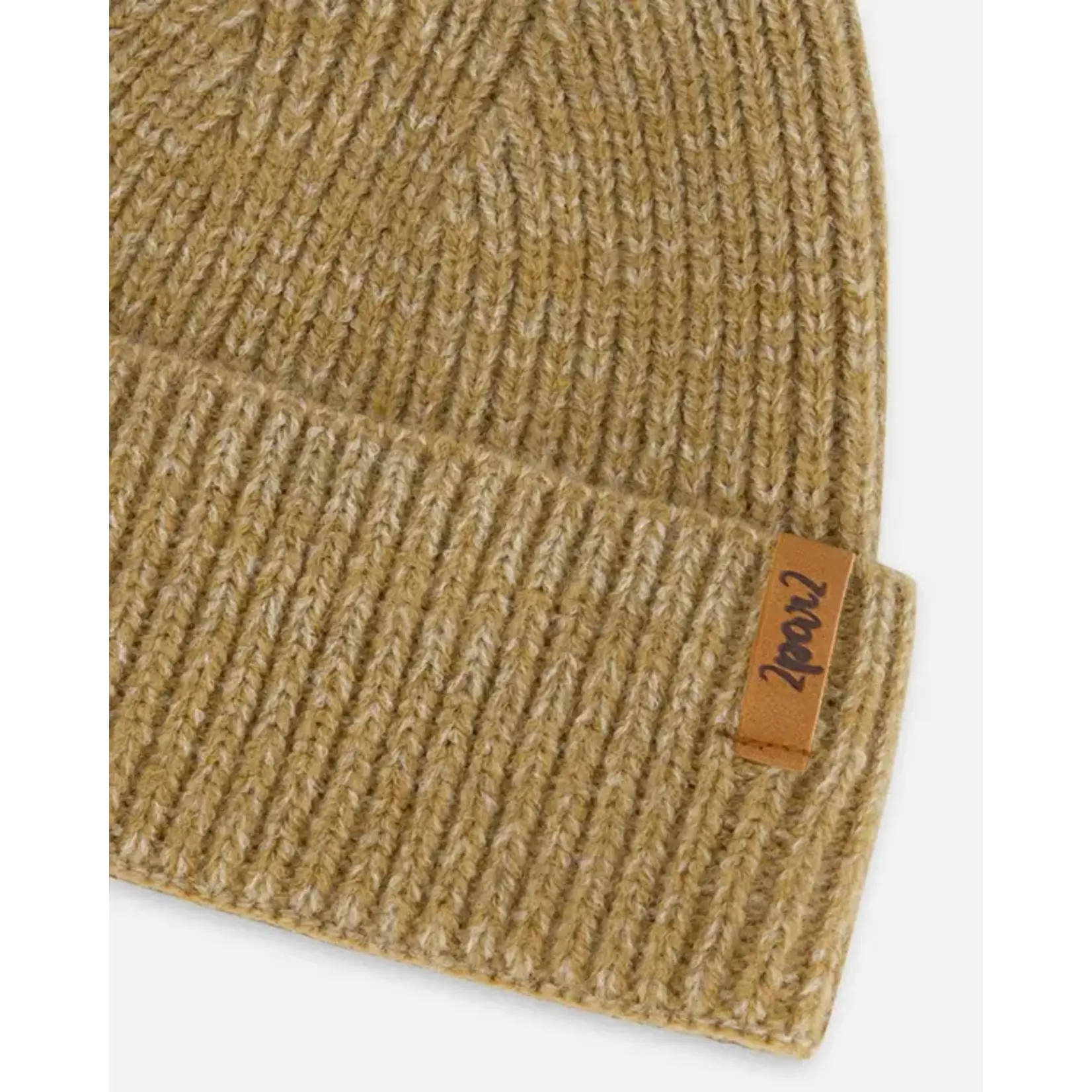 Deux par Deux DEUX PAR DEUX - Tuque en tricot mi-saison  taupe