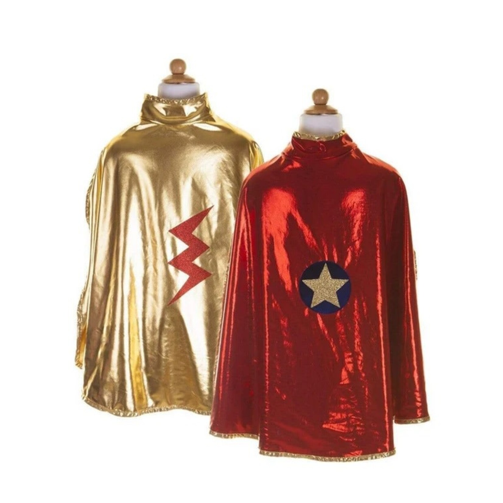 Great Pretenders GREAT PRETENDERS - Gold and Red Reversible Wonder Cape