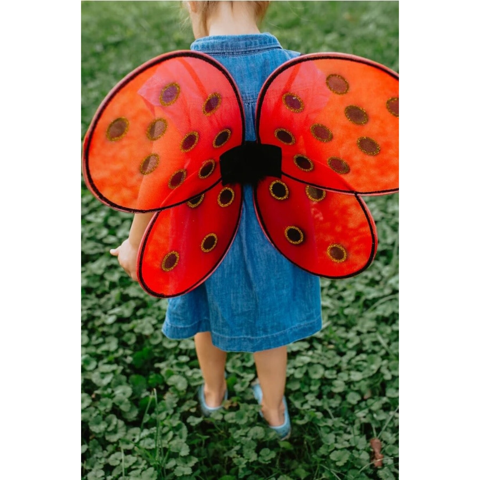 Great Pretenders GREAT PRETENDERS - Ladybug Wings & Headband