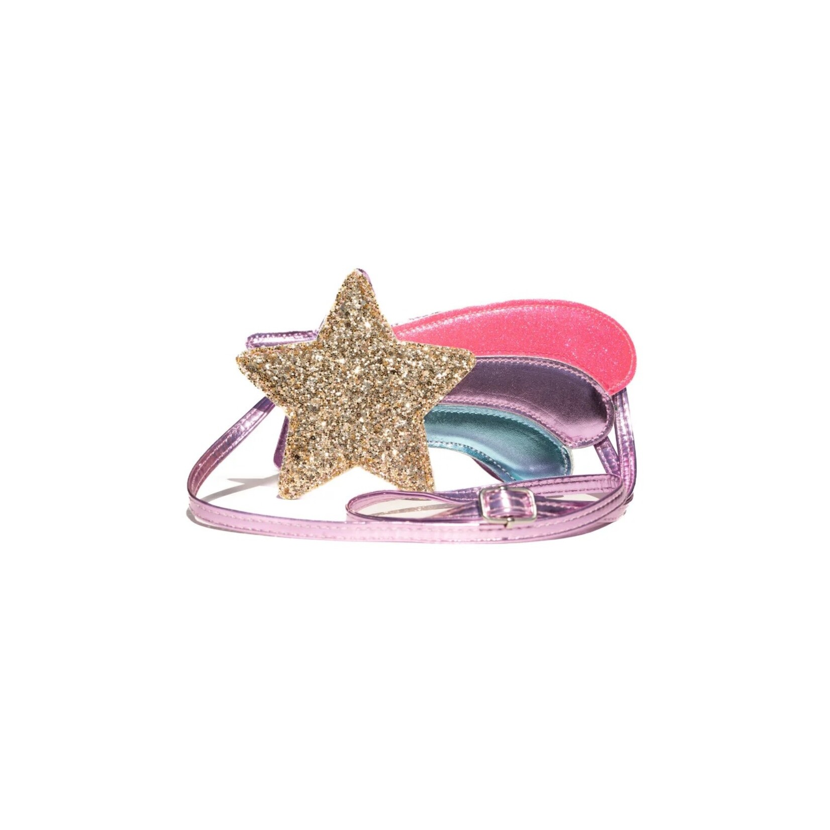 Great Pretenders GREAT PRETENDERS - Glitter Shooting Star Purse 'Shooting Star'