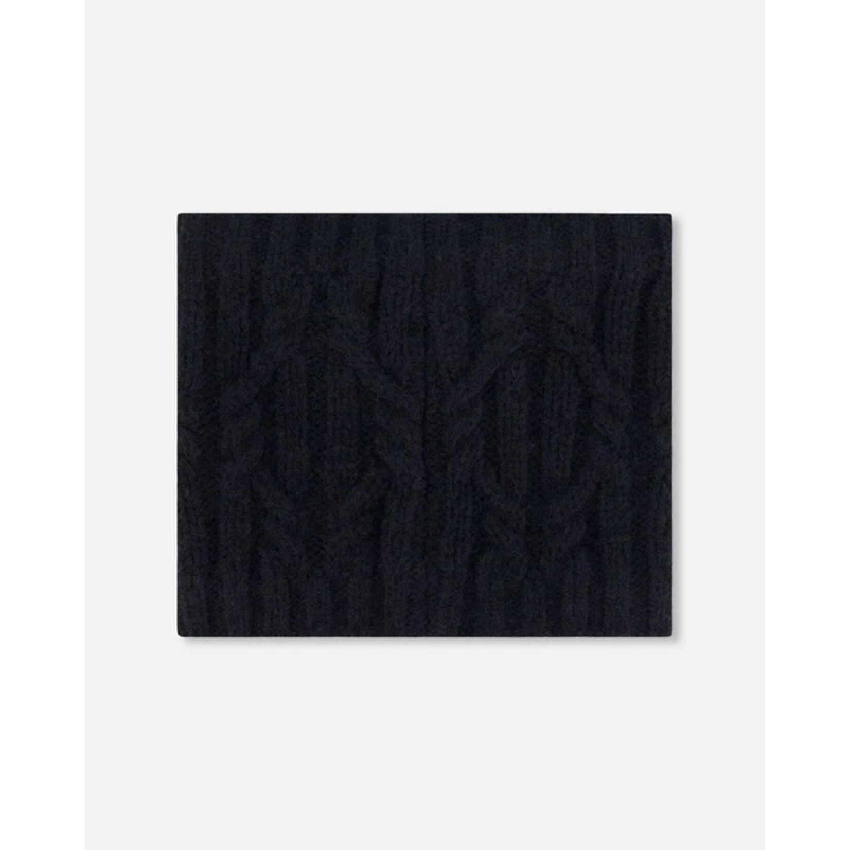 Deux par Deux DEUX PAR DEUX - Knitted neck warmer 'Charcoal black'