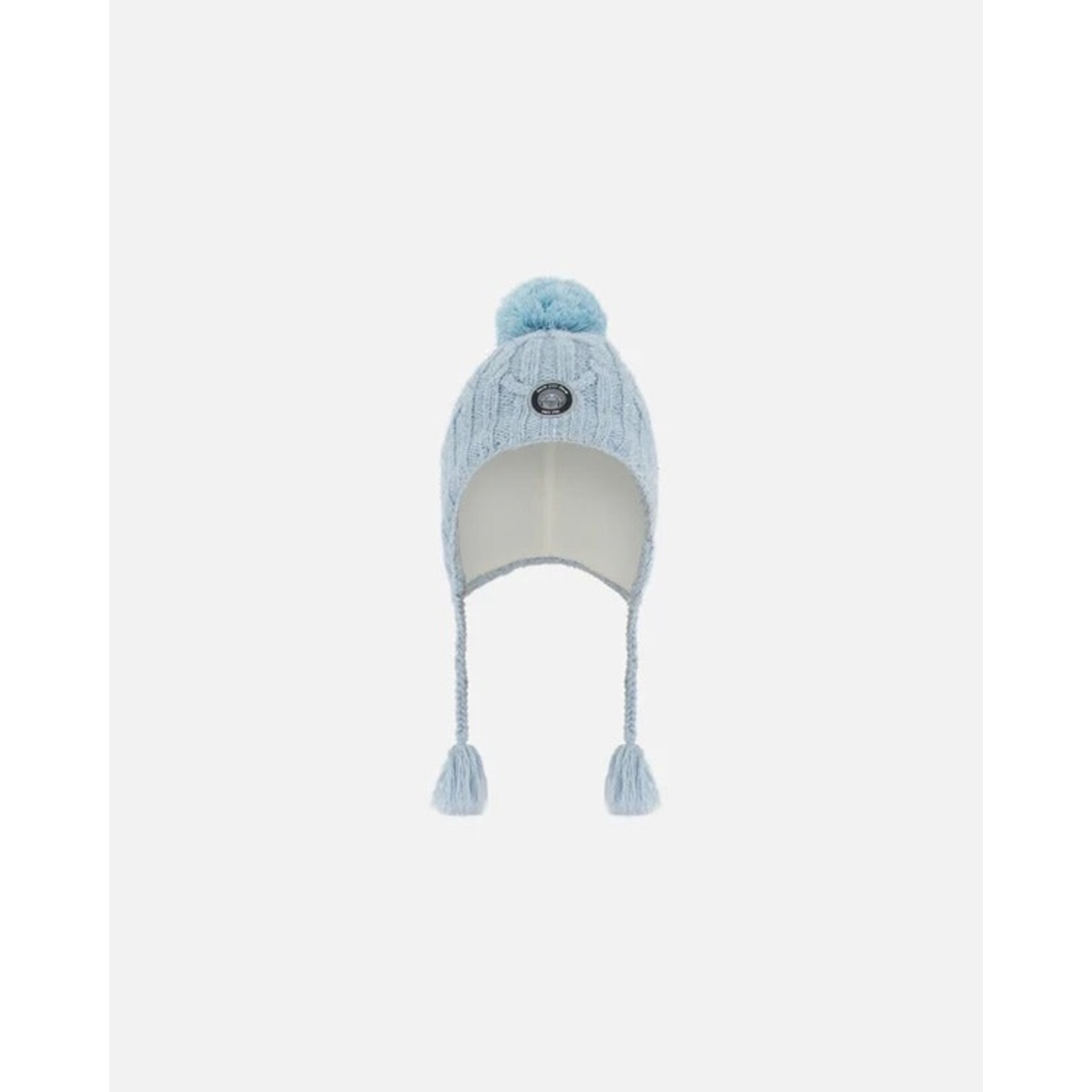 Deux par Deux DEUX PAR DEUX - Peruvian Knit Hat - Air Blue