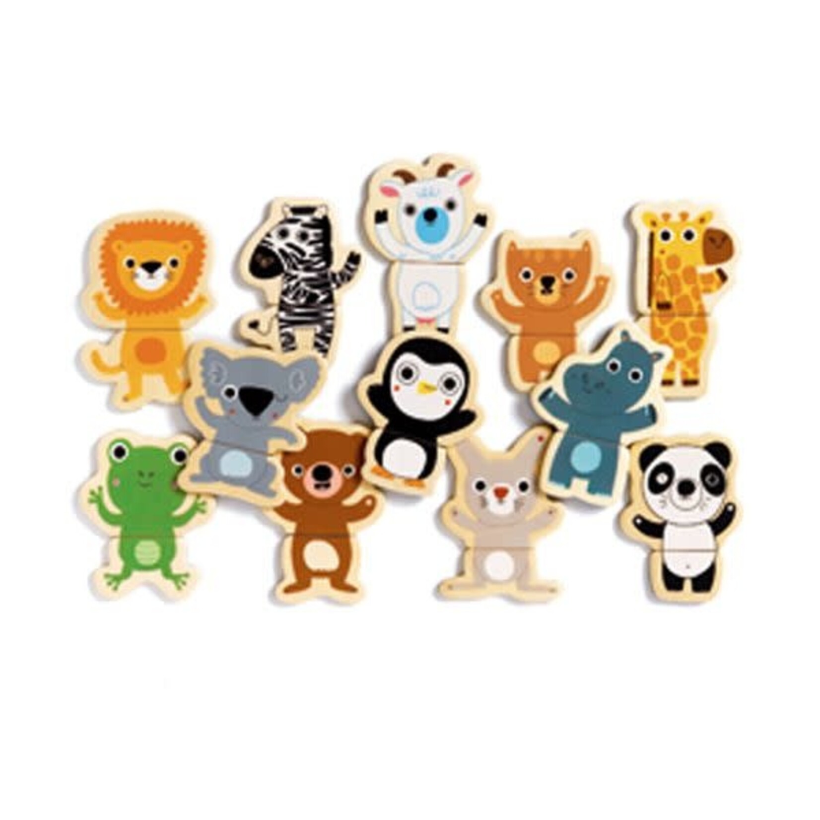 Djeco DJECO - Magnetic game 'Coucou' - 24 pieces