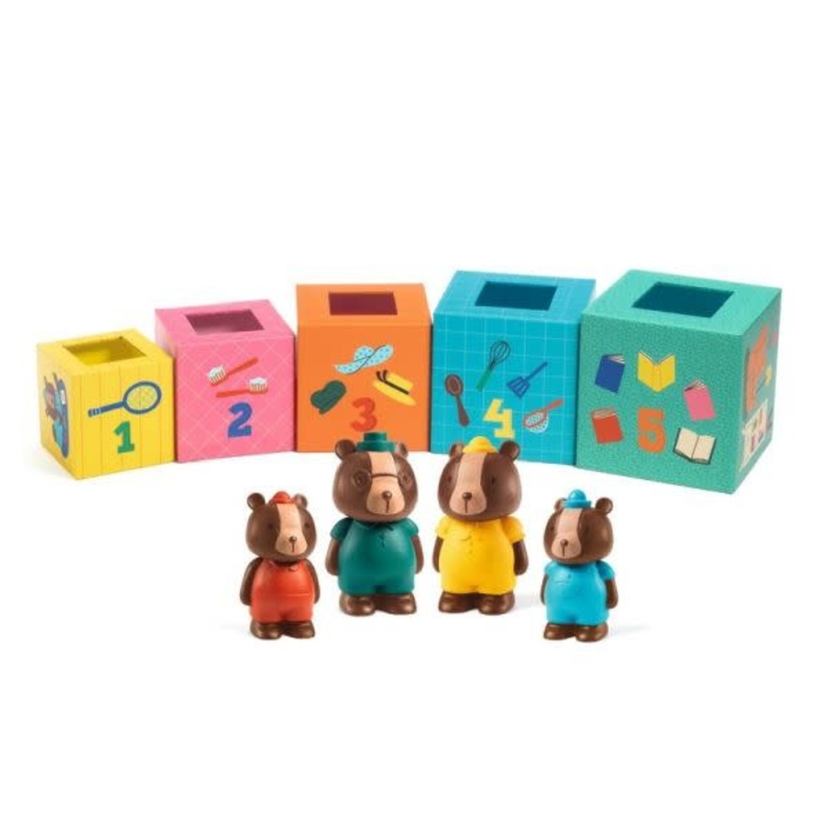Djeco DJECO - Stacking game 'TopaniHouse'