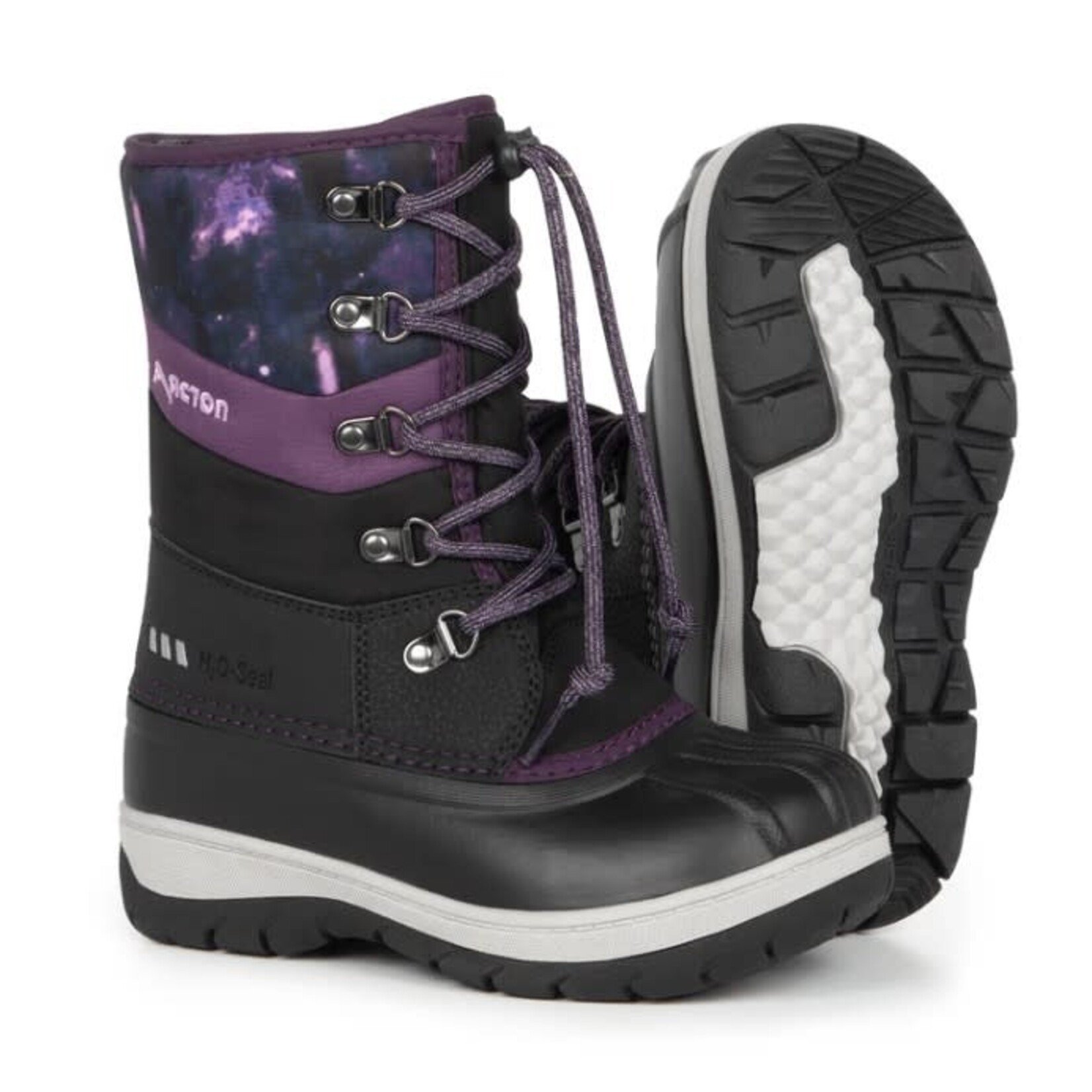 Acton ACTON - Bottes d'hiver 'Gummy - Mauve et noir'