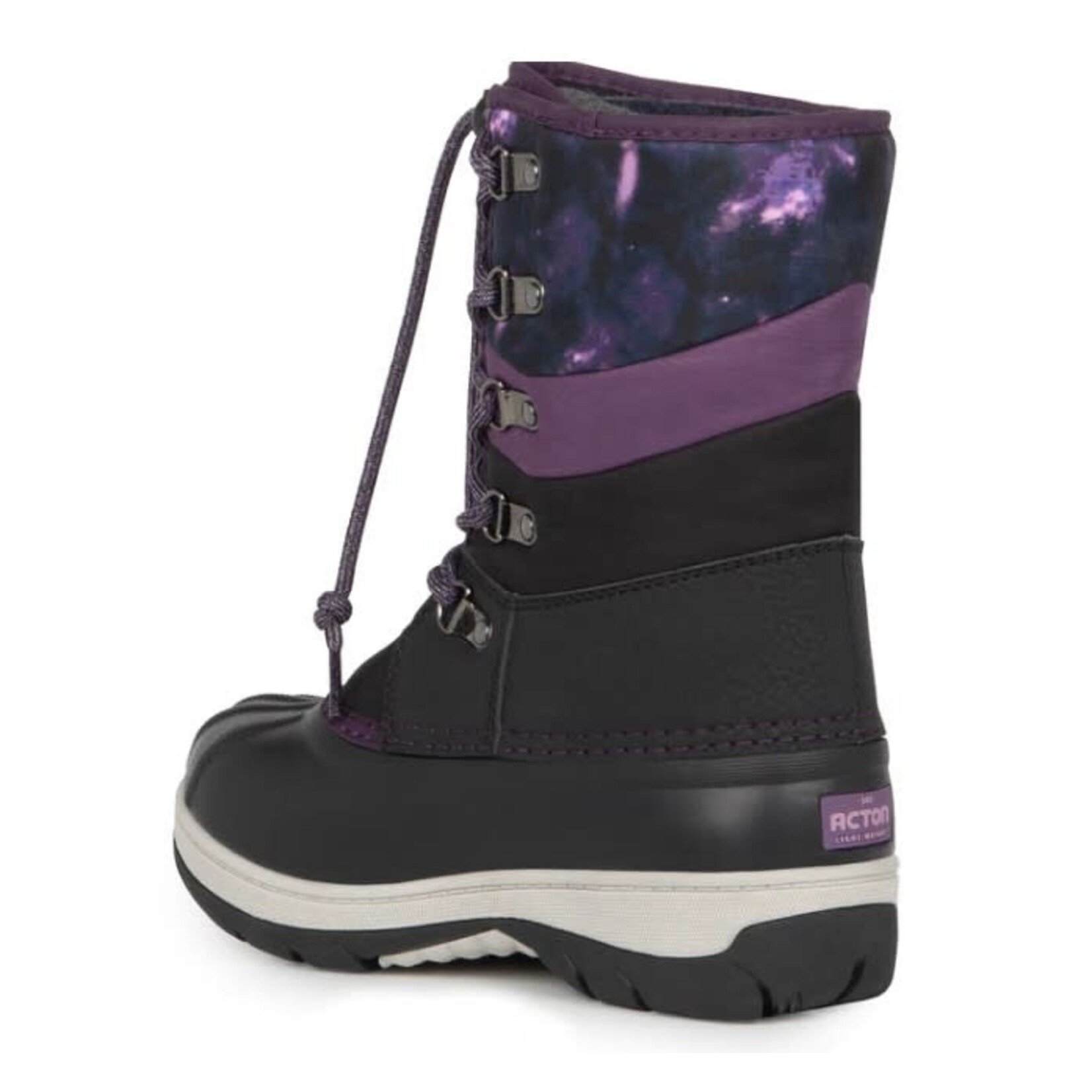 Acton ACTON - Bottes d'hiver 'Gummy - Mauve et noir'