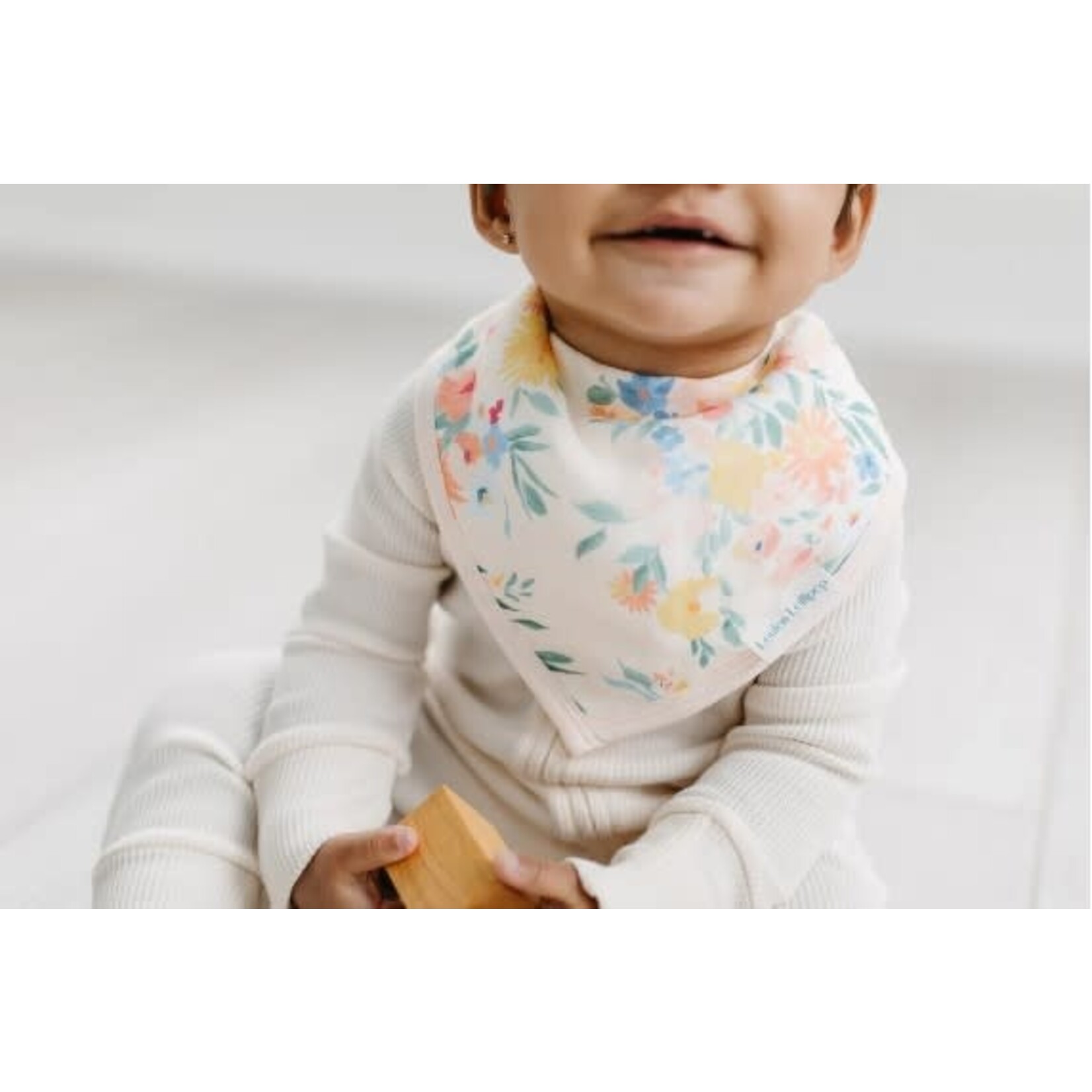 Loulou Lollipop LOULOU LOLLIPOP - Ensemble de 2 bavoirs bandana - Floral