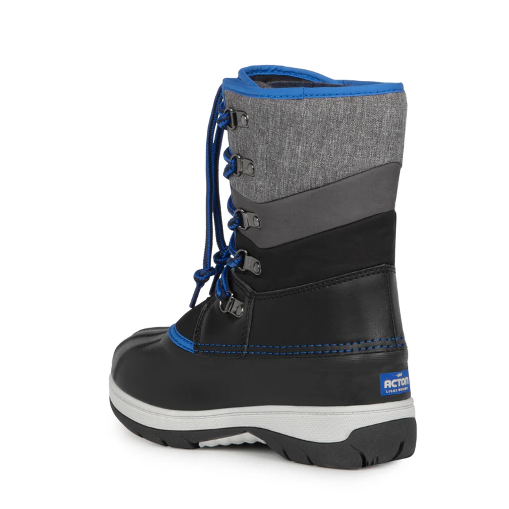 Acton ACTON - Winter Boots 'Gummy - Black and Blue'